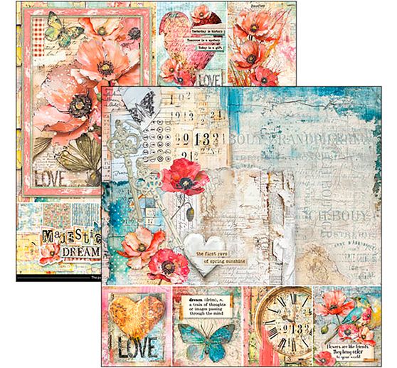 Scrapbook-Papier "Majestic Dream"