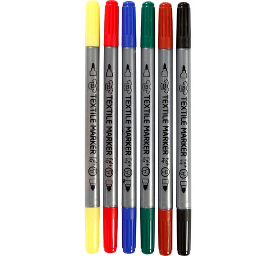 Stoffmalstifte "Standard-Farben"