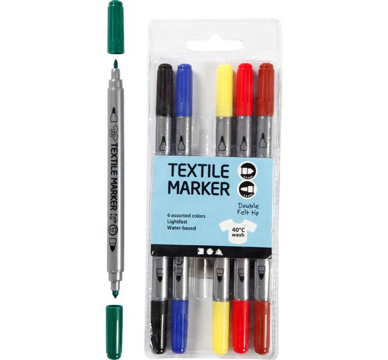 Stoffmalstifte "Standard-Farben"