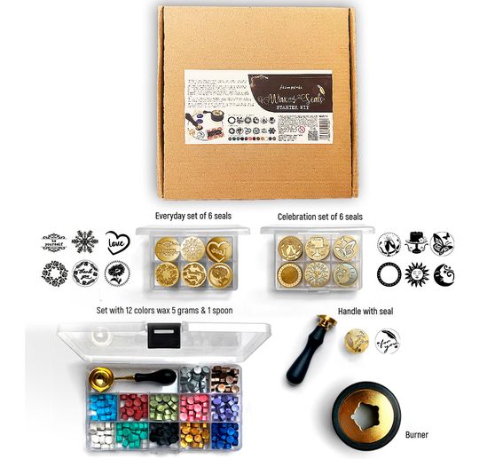 Stamperia Wax and Seals Starter-Set