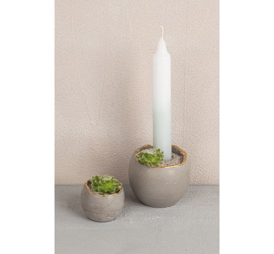 Silikon Gießform "Vase Wellenrand"