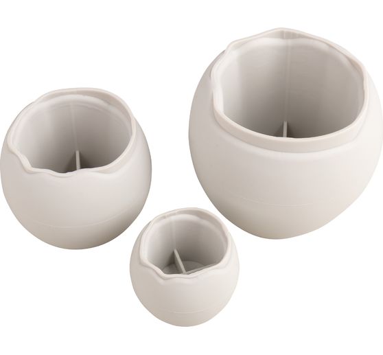 Silikon Gießform "Vase Wellenrand"