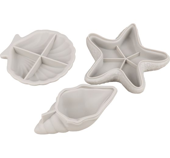 Silikon Gießform "Seestern & Muscheln"