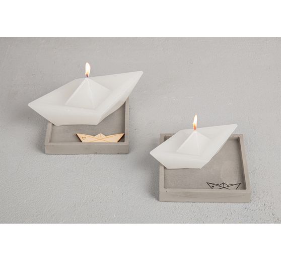 Silikon Gießform "Origami Boote"