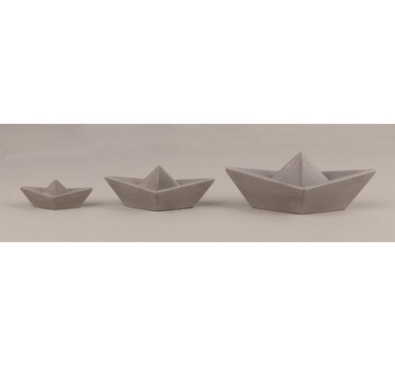 Silikon Gießform "Origami Boote"