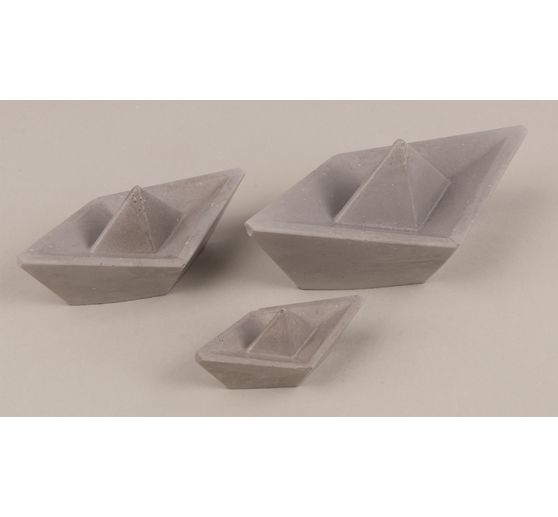 Silikon Gießform "Origami Boote"