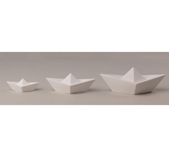 Silikon Gießform "Origami Boote"