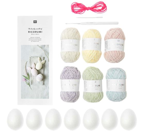 Rico Design Ricorumi Häkelset "Ostereier Nilli Nilli"