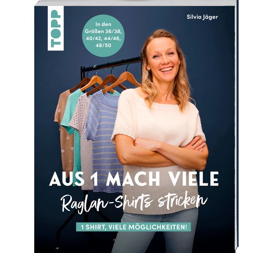 Buch "Aus 1 mach viele. Raglan-Shirts stricken"