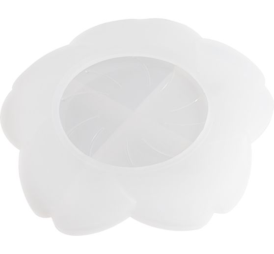 Silikon Gießform "Blütenschale"