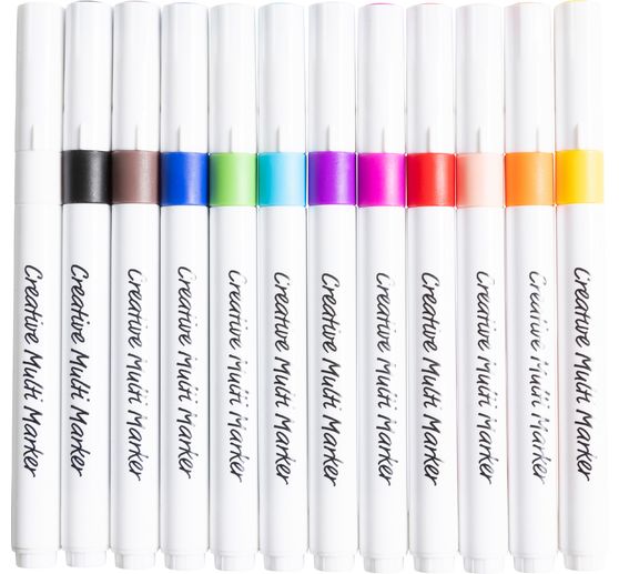 Creative Multi Marker, 12 Farben