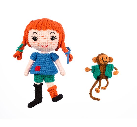 Häkelset "Pippi Langstrumpf"