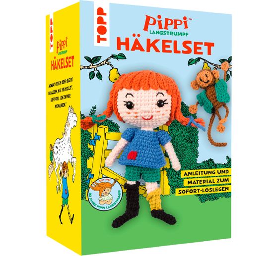 Häkelset "Pippi Langstrumpf"