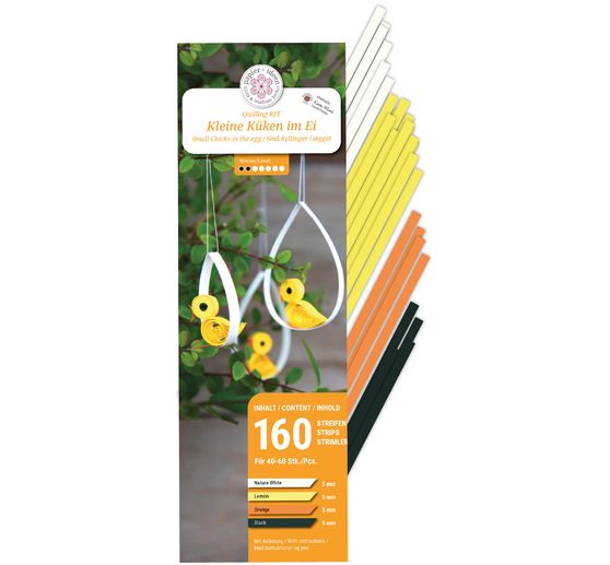 Quilling-Set "Küken im Ei"
