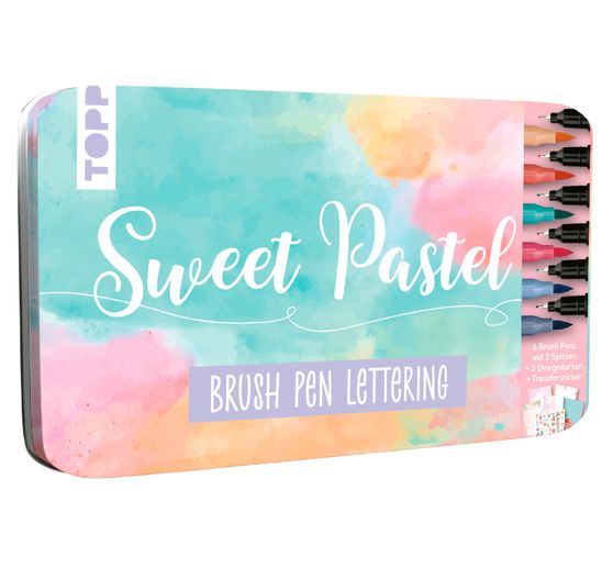 Designdose Brush Pen Lettering "Sweet Pastel"