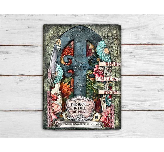 Scrapbook-Block "Master of Magic - Backgrounds"