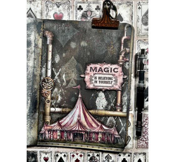 Scrapbook-Block "Master of Magic - Backgrounds"