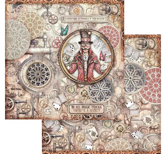 Scrapbook-Block "Master of Magic"