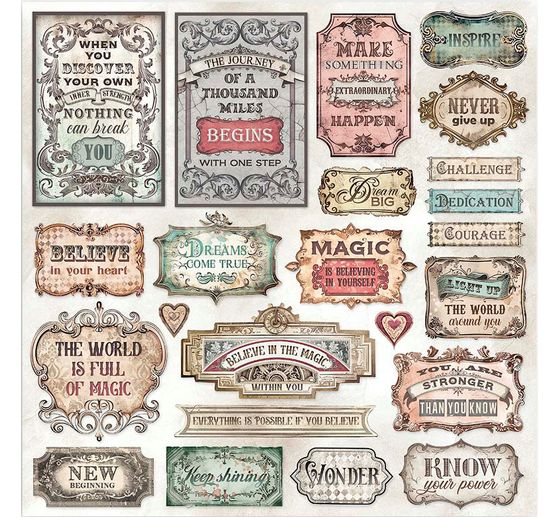 Scrapbook-Block "Master of Magic"
