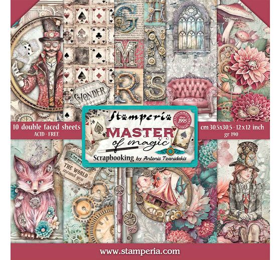 Scrapbook-Block "Master of Magic"