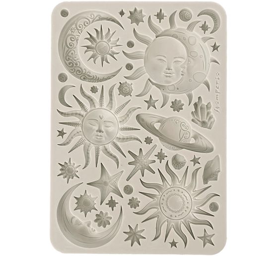 Silikon Gießform "Sun & Moon"