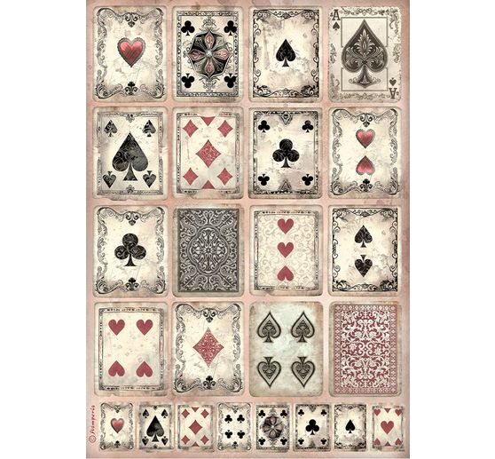 Motiv-Strohseide "Master of Magic Cards"