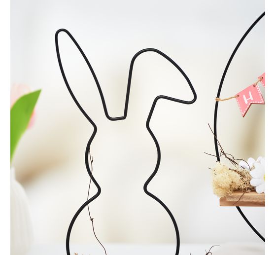 Metall-Hase "Fridolin"