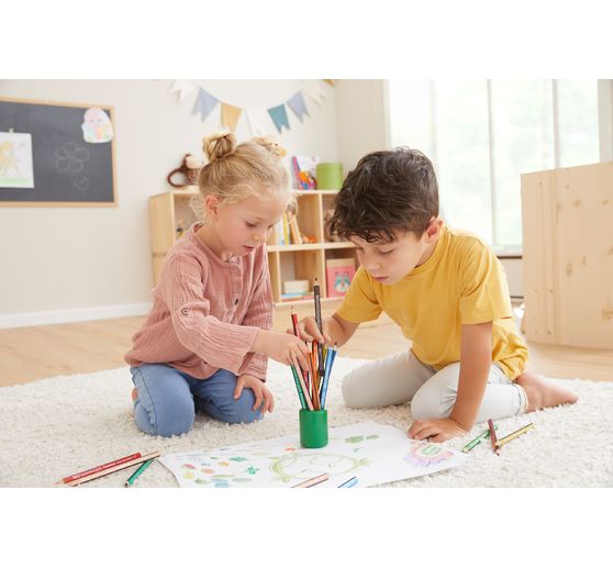 STAEDTLER Noris colour "Jumbo Buntstifte", 9er-Set + 1 Gratis