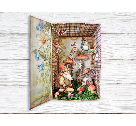 Scrapbook-Block "Hidden Grove"