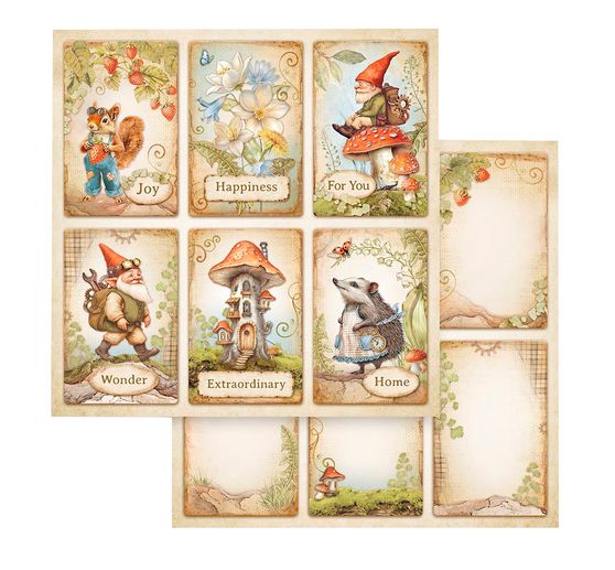 Scrapbook-Block "Hidden Grove"