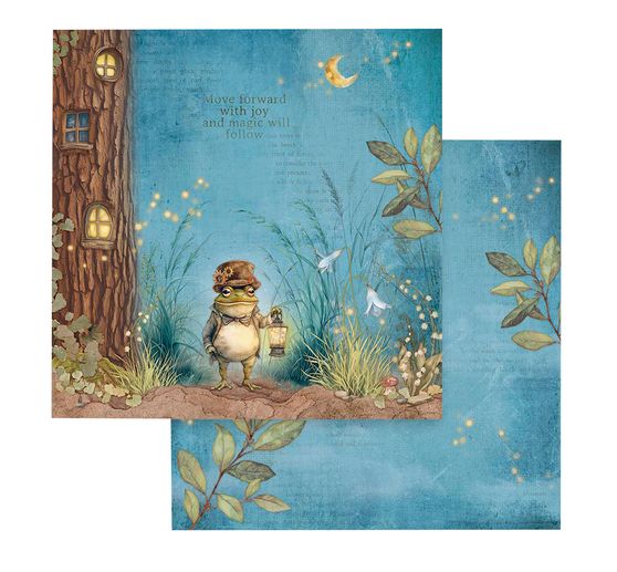 Scrapbook-Block "Hidden Grove"