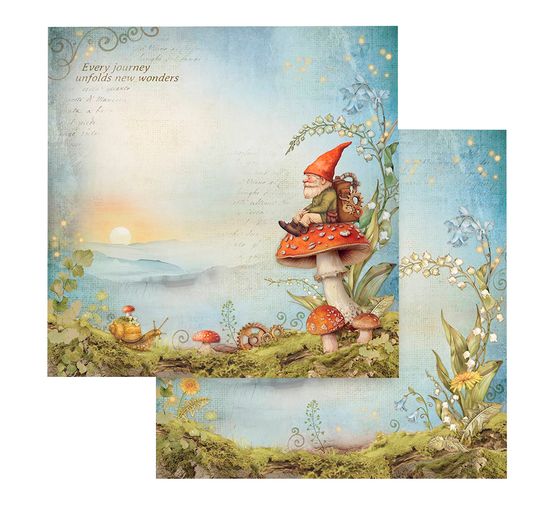 Scrapbook-Block "Hidden Grove"