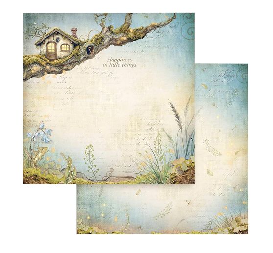 Scrapbook-Block "Hidden Grove"