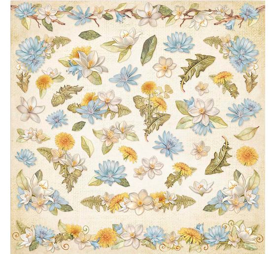 Scrapbook-Block "Hidden Grove"