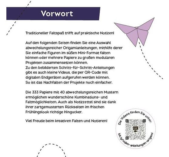 Book "333 Origami Minis - Frühlingswiese"