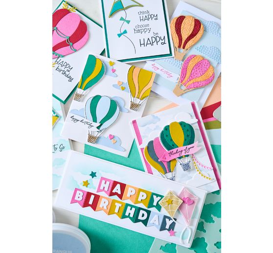 Sizzix Thinlits Stanzschablone "Birthday Bunting by Catherine Pooler"