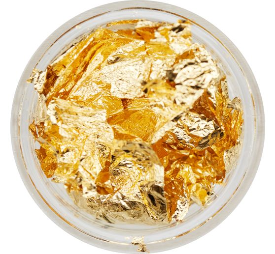 Gold Silber Partikelmix, 9 Tiegel