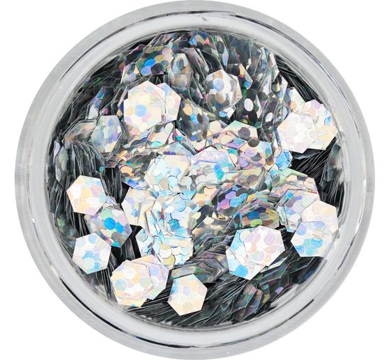 Gold Silber Partikelmix, 9 Tiegel