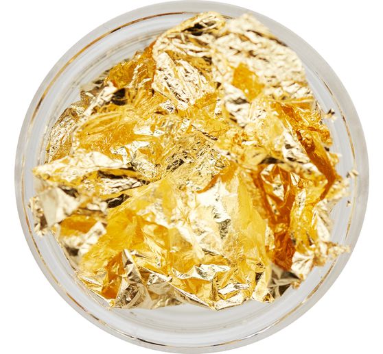 Gold Silber Partikelmix, 9 Tiegel