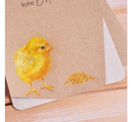 Serviette "Hahn & Küken"