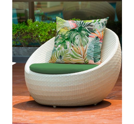 Motiv-Stoff Leinenoptik "Riviera"