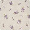 Motiv-Stoff Leinenoptik "Provence"