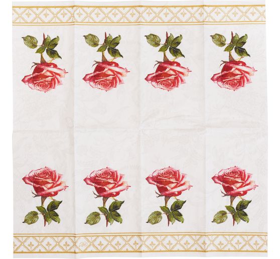 Paper handkerchiefs "Lovely Rose"