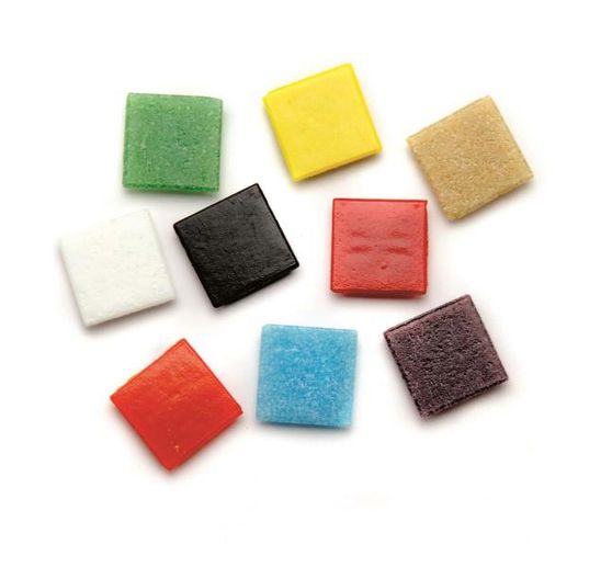 Glas-Mosaiksteine "Multicolor"
