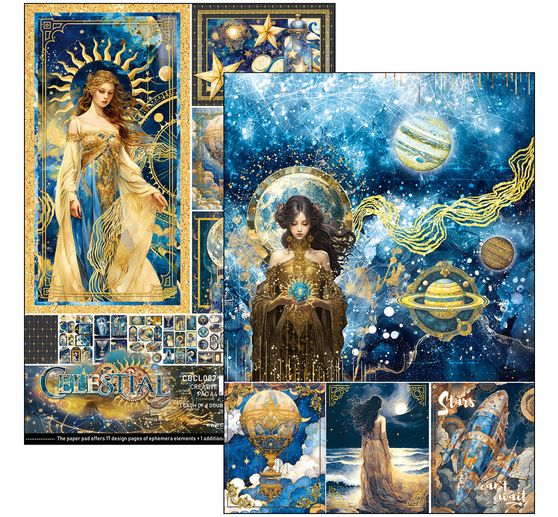 Papier-Set "Celestial"
