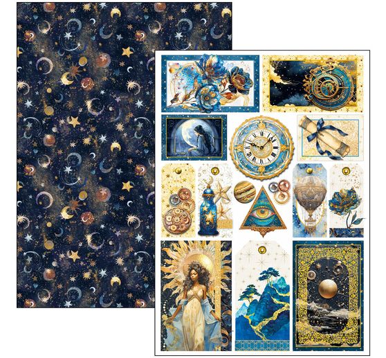 Papier-Set "Celestial"