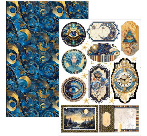 Papier-Set "Celestial"