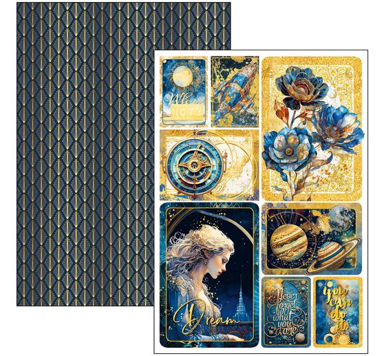 Papier-Set "Celestial"