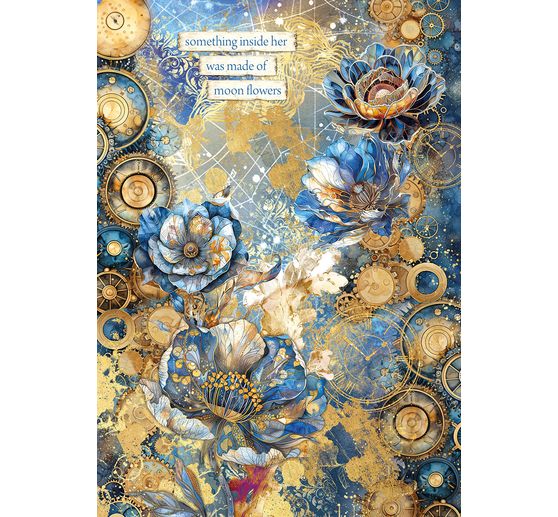 Motiv-Strohseiden Sortiment "Celestial", 8er-Set