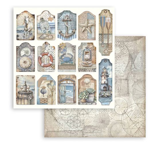 Scrapbook-Block "Silent Sea"